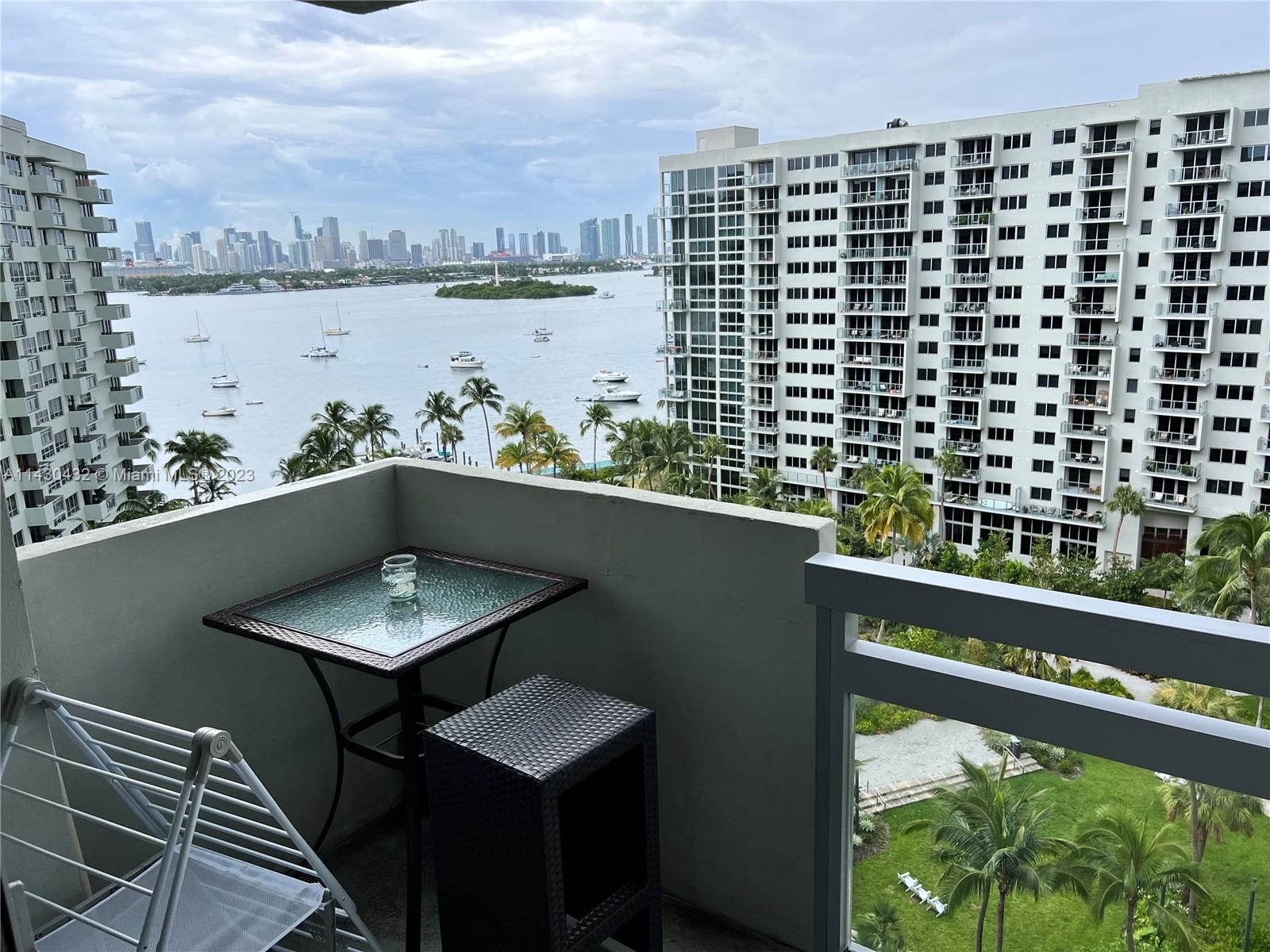Rental Property at 1500 Bay Rd 1164S, Miami Beach, Miami-Dade County, Florida - Bedrooms: 1 
Bathrooms: 1  - $4,500 MO.