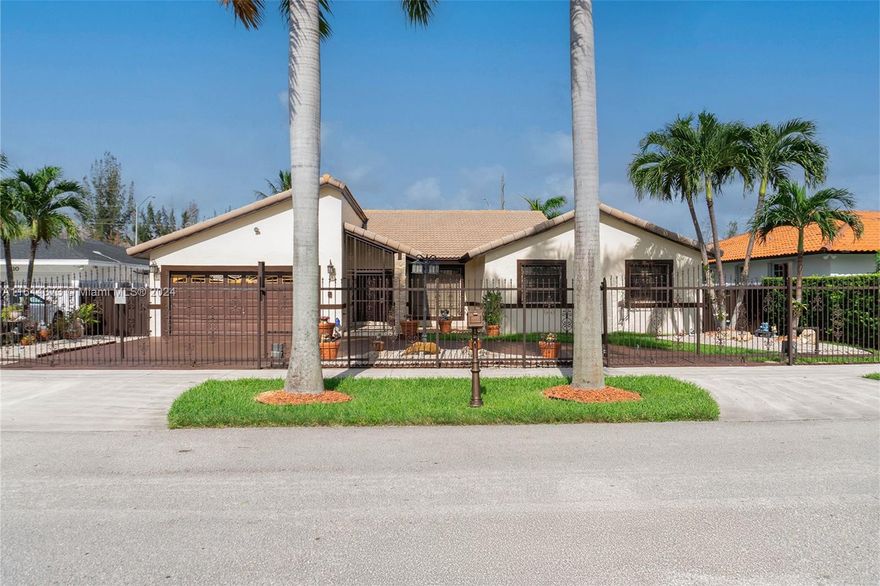 Welcome to this stunning and spacious home located in the Belen area! This single-story residence features 4 bedrooms and 2 full bathrooms spread across 2,860 square feet of living space, living and dining area with large family room and enclosed terrace.  This home is in move in ready condition, next to million dollar homes.

Situated on a generous 10,875 square foot lot, the property boasts a large backyard open to the canal perfect for outdoor entertainment and a beautiful pool to enjoy the Miami lifestyle. Additionally, it includes a spacious 2-car garage, ideal for extra storage.