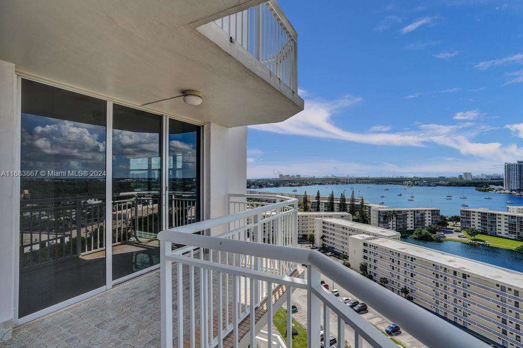 ASSESSMENT HAS BEEN PAID IN FULL BY THE SELLER. Discover the charm of this well-kept 2-bedroom, 2-bathroom condo, featuring stunning views of the marina and the city to the South. Located on the 17th floor, this corner unit includes a private balcony. The complex offers gated entry, 24hr security, valet parking, and direct access to a marina, tennis courts, a fully-equipped fitness center, and a sauna. Enjoy 2 swimming pools to unwind and bask in the Florida sunshine, amenities such as a hair salon for your convenience. Ideally located within walking distance to local dining and shopping, with the Brightline Station, Aventura Mall, and major roadways readily accessible, all your needs are easily met. Take advantage of this opportunity to call Del Prado in Aventura your new home.