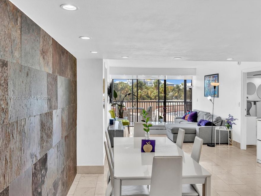 Enjoy full condo amenities without ever stepping into the elevator. This move in ready, beautifully renovated 2 bedroom, 2 bathroom residence offers 1,238 square feet of spacious living in one of Aventura’s most peaceful locations, with spectacular golf and sunset views.

A very rare opportunity, units with this convenient access almost never become available. Perfect for buyers who want the full condo lifestyle with pool, gym, sauna, and security, without dealing with elevators or long hallways.

Ideally positioned at the base of the building, simply enter the lobby, turn right, take a few steps up, and you are home. Easy and direct access.

The split floor plan offers privacy, a generous kitchen, and spacious living and dining areas overlooking the golf course. Enjoy breathtaking sunsets in a quiet and relaxing setting.

Renovated interior with almost brand new AC, Nest thermostat, wine cooler, and remodeled jacuzzi  and pool deck. Storage locker included, plus one covered parking space.

Amenities include heated pool, jacuzzi, sauna, gym with brand new equipment, outdoor deck with golf views, and free abundant guest parking. Low HOA includes internet, cable TV, and pest control.

Two blocks from Aventura Mall and close to the Don Soffer trail. Rarely available in Aventura.