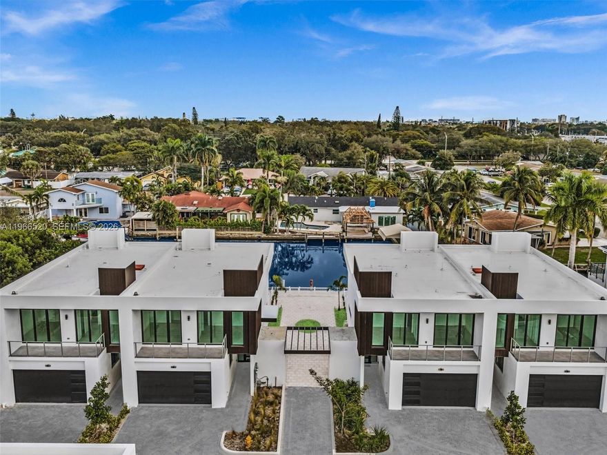 MOVE IN READY WATERFRONT UNIT WITH BOAT SLIP! Introducing H2O Dania, a newly delivered, gated townhome community in Dania Beach featuring just 11 modern residences with starting prices from $990,000. This boutique new construction development offers multiple layouts, contemporary architecture, and elevated finishes throughout. Four residences include deeded boat slips accommodating vessels up to approximately 32 feet, offering a rare opportunity for canal-front living. Photos shown represent one of the available layouts. Ideally positioned minutes from Fort Lauderdale Airport, beaches, marinas, Dania Pointe, major highways, and nearby places of worship. Limited inventory! Private, in-person tours available at the on-site sales center. SCHEDULE TODAY!