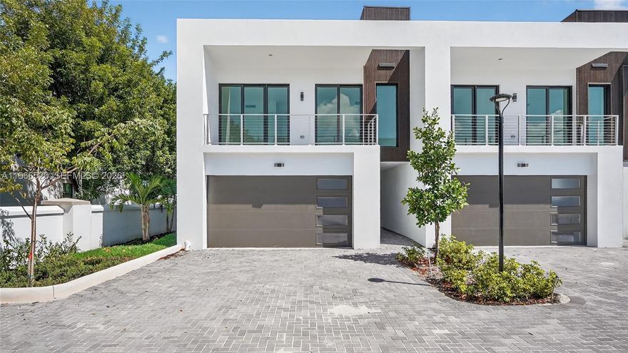 MOVE IN READY! Introducing H2O Dania, a newly delivered, gated townhome community in Dania Beach featuring just 11 modern residences with starting prices from $990,000. This boutique new construction development offers multiple layouts, contemporary architecture, and elevated finishes throughout. Four residences include deeded boat slips accommodating vessels up to approximately 32 feet, offering a rare opportunity for canal-front living. Photos shown represent one of the available layouts. Ideally positioned minutes from Fort Lauderdale Airport, beaches, marinas, Dania Pointe, major highways, and nearby places of worship. Limited inventory! Private, in-person tours available at the on-site sales center. SCHEDULE TODAY!