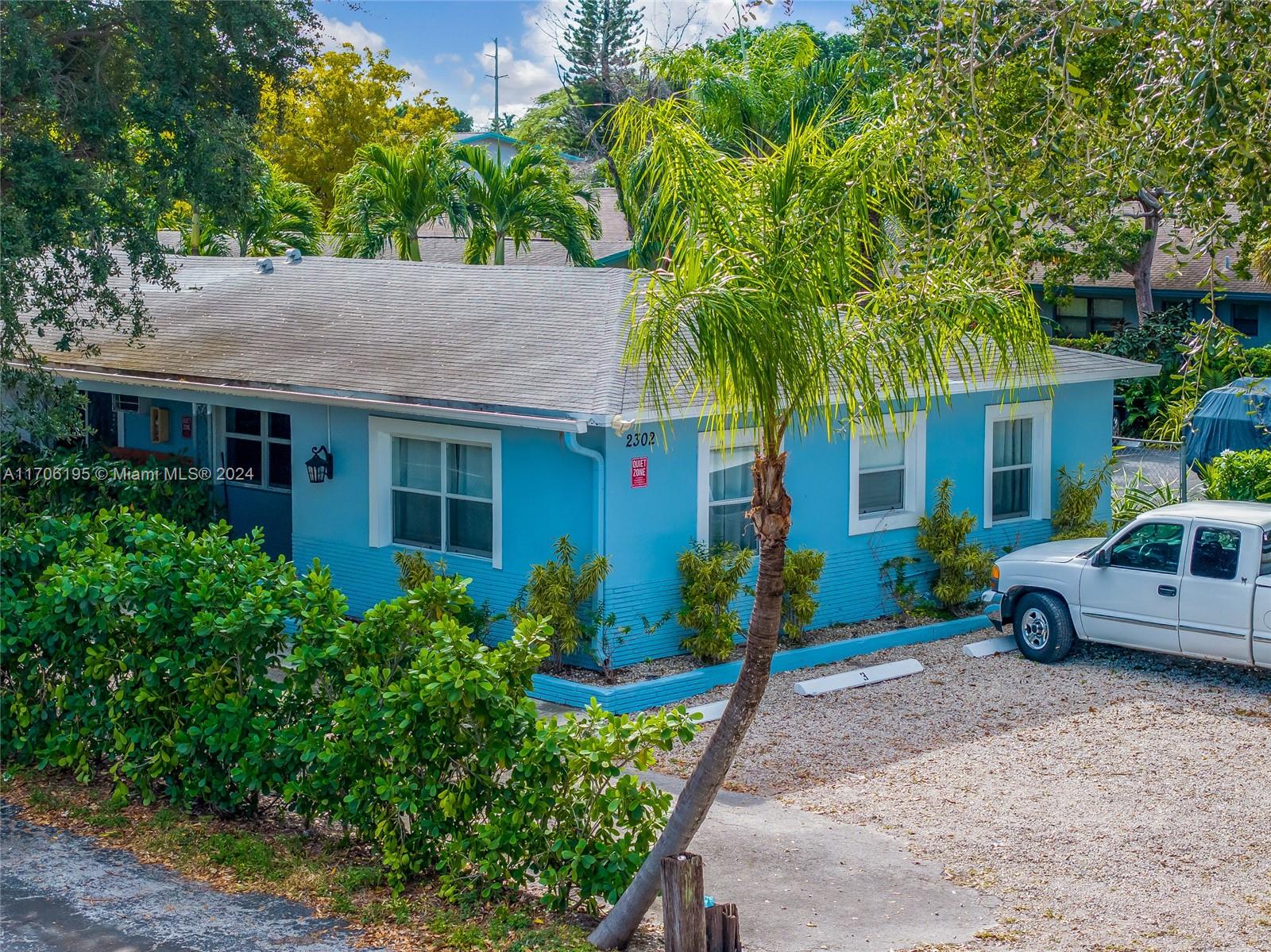 Introducing 2302 Taylor St, a fully renovated 6-unit multifamily property just 2 minutes from downtown Hollywood’s vibrant Young Circle. This exceptional investment features two buildings with a versatile mix of units: a 2-bed/2-bath, a 2-bed/1-bath, three 1-bed/1-bath units, and a spacious studio unit. Each unit boasts modern upgrades with new appliances and included furniture, offering a turnkey opportunity.
The property includes a coin laundry room for additional income and sits on a spacious 10,000 sqft lot zoned for redevelopment, allowing up to 24 units. With proximity to restaurants, shopping, and the beach, it’s a highly desirable location. At full occupancy, it can generate approximately $132K annually at market rents, making it an attractive addition to any portfolio.