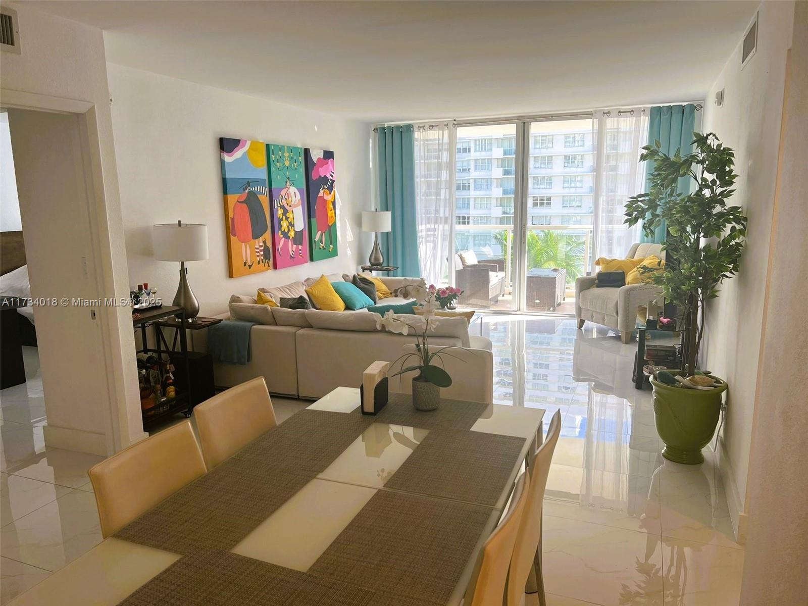 Rental Property at 5600 Collins Ave 7V, Miami Beach, Miami-Dade County, Florida - Bedrooms: 2 
Bathrooms: 2  - $3,500 MO.