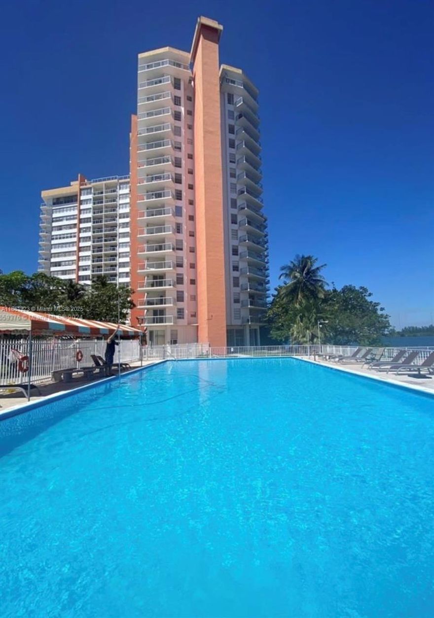 Conveniently located near I-95, the Turnpike and Biscayne Blvd, offering quick commutes to Downtown Miami, Fort Lauderdale, Mia & FLL Airports, Aventura and the beach. This Condo seamlessly  combines modern living with accessibility, making it an  ideal south FL residence. Community perks include two lakefront pools, clubhouse and ample parking. Owner encourage its sale and pay special assessment