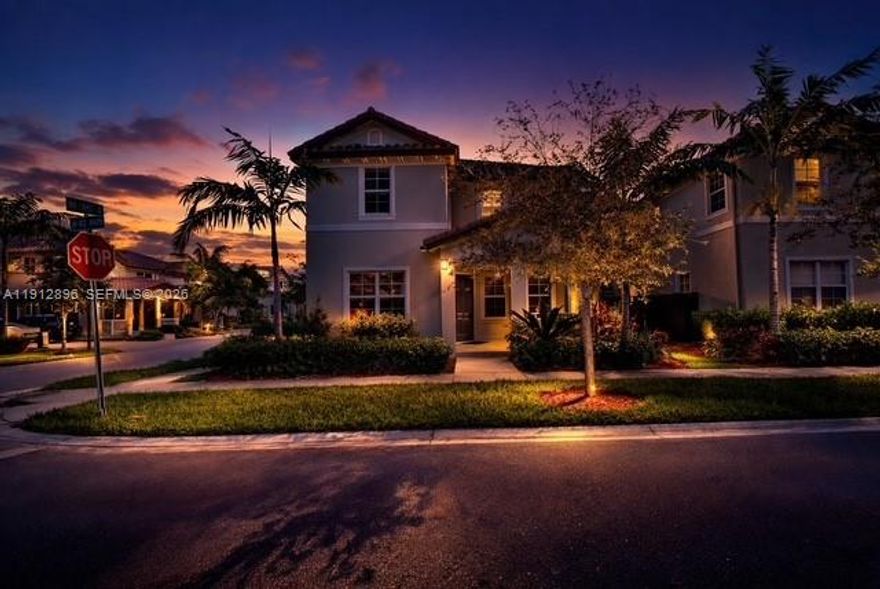 Welcome home to a beautifully maintained and spacious home offering modern comfort and family-friendly living in one of South Florida’s most desirable communities.
This 4-bedroom, 2.5-bath home with 2,264 sq. ft. of living space features a thoughtfully designed layout with a den that can easily serve as a 5th bedroom, home office, or playroom — perfect for growing families or those who love extra space. The property features an updated kitchen with stone countertops and modern white acrylic cabinets ready for entertaining. The backyard has a covered terrace great for family gatherings, rear garage and driveway access.  Very low HOA. Seller is willing to contribute toward buyer’s closing costs