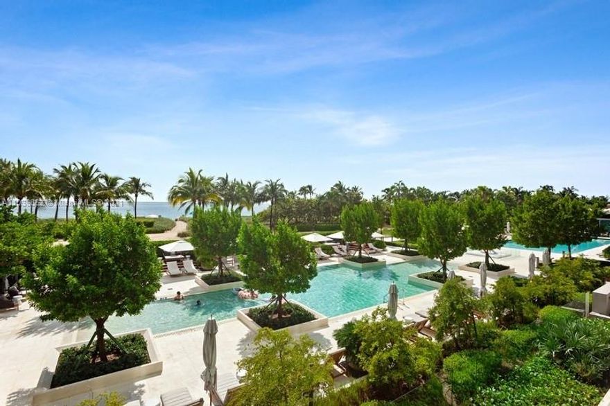 Gorgeous Corner Unit in Bal Harbour's exclusive Oceana building. Boasting just over 2,000sf, this light filled, swanky 2 Bed/ 2.5 Bath apartment is perfect for both living and entertaining alike. Enjoy the ocean breeze from the 800sf wrap-around balcony which offers the sensation of being on the beach. Oceana Bal Harbour is not only well situated with the Bal Harbour shops & restaurants just minutes away, but also has a large 5.5 acre property with all the amenities to go along with it. Spa including steam and sauna, state-of-the-art gym, FULL SERVICE restaurant with beach pool and apartment service, 2 tennis courts, and Museum quality artwork throughout.