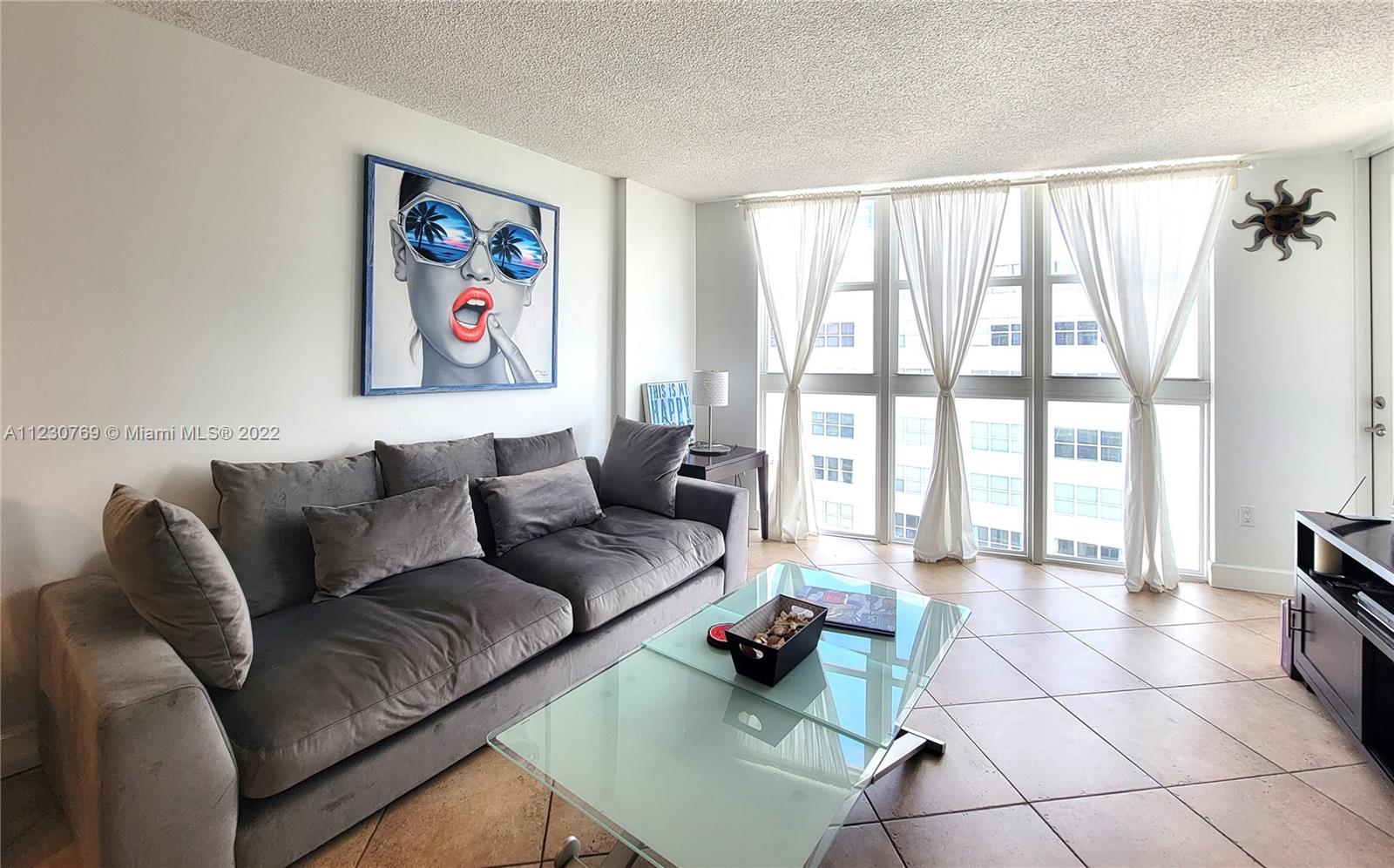 Most desirable North Facing unit at West Bay Plaza. One bed with 1 and a half baths completely updated. Newer kitchen with Stainless Steel appliances. Large primary bedroom with access to balcony from both living room and bedroom. Extra large walk in closet in the Primary bedroom. Renovated on suite bath with double vanity and tons of storage. Laundry hook up already installed in a dedicated utility closet. Impact windows. Expansive views of city skyline of South Beach with West facing bay views from the balcony. Building common areas are completely updated. Bayfront resident gym. Beautiful bayside pool and bay access through the buildings community dock. Unit comes with extra storage unit and one underground garage assigned parking spot. Walking distance to everything in South Beach.