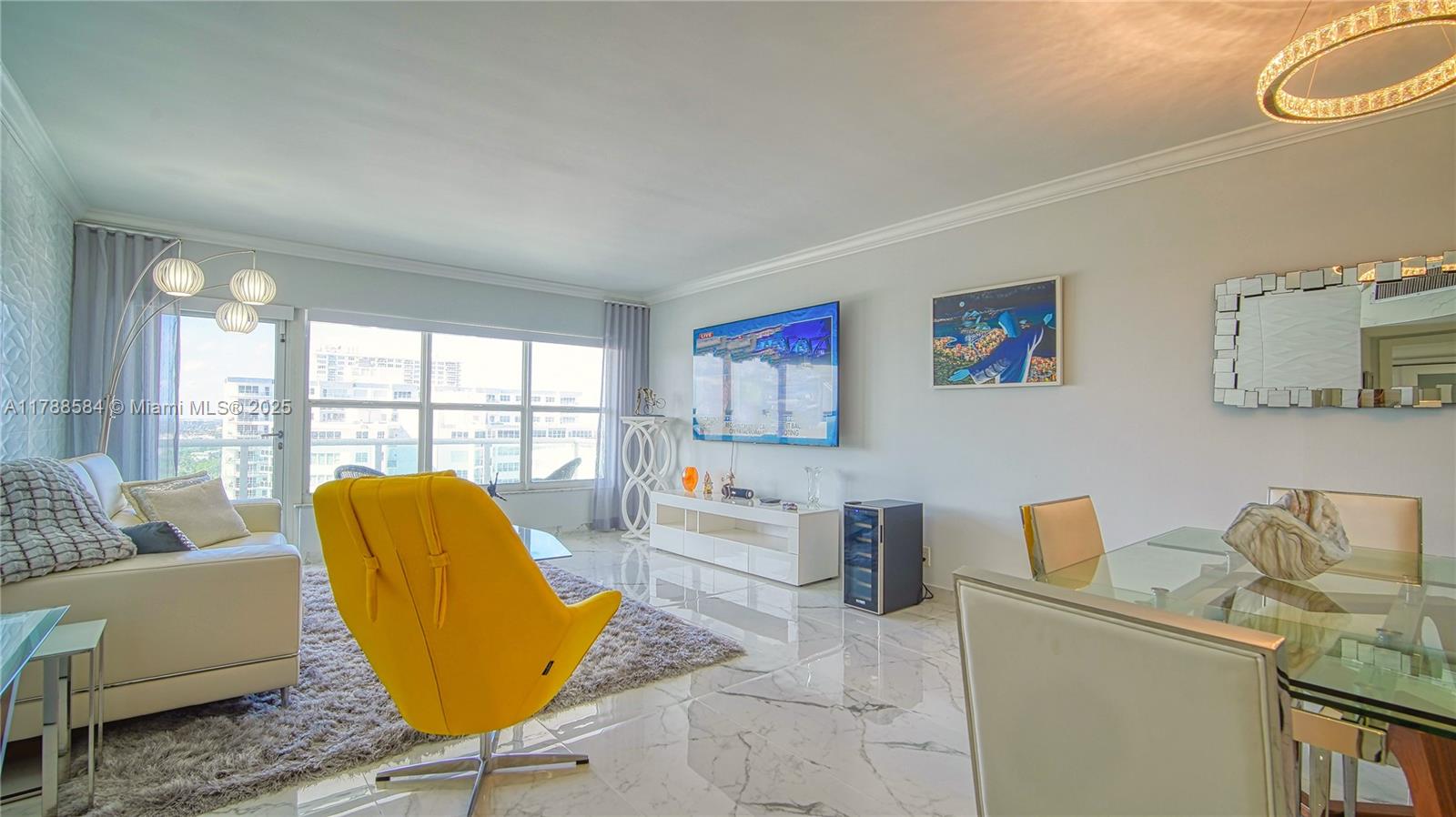 Rental Property at 3550 Galt Ocean Dr 1808, Fort Lauderdale, Broward County, Florida - Bedrooms: 1 
Bathrooms: 2  - $3,300 MO.