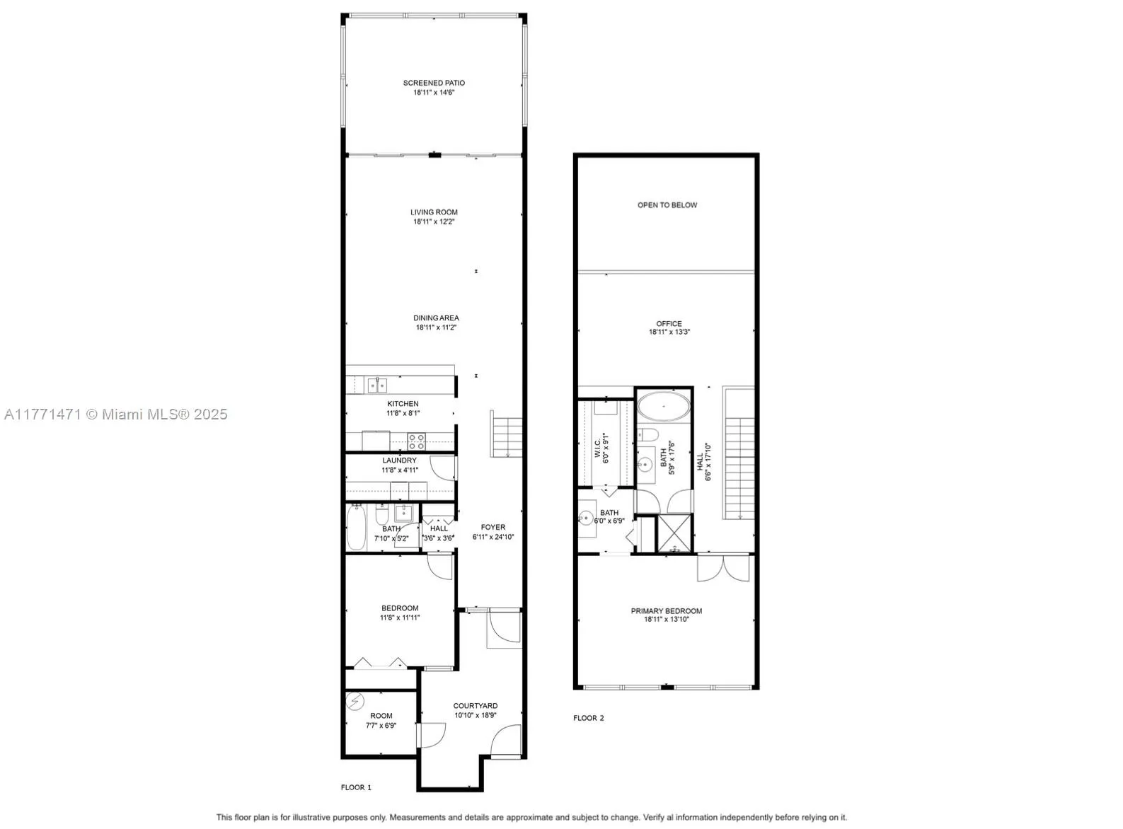 Miami, Florida 33143, United States, 2 Bedrooms Bedrooms, ,2 BathroomsBathrooms,Residential,Active,96610