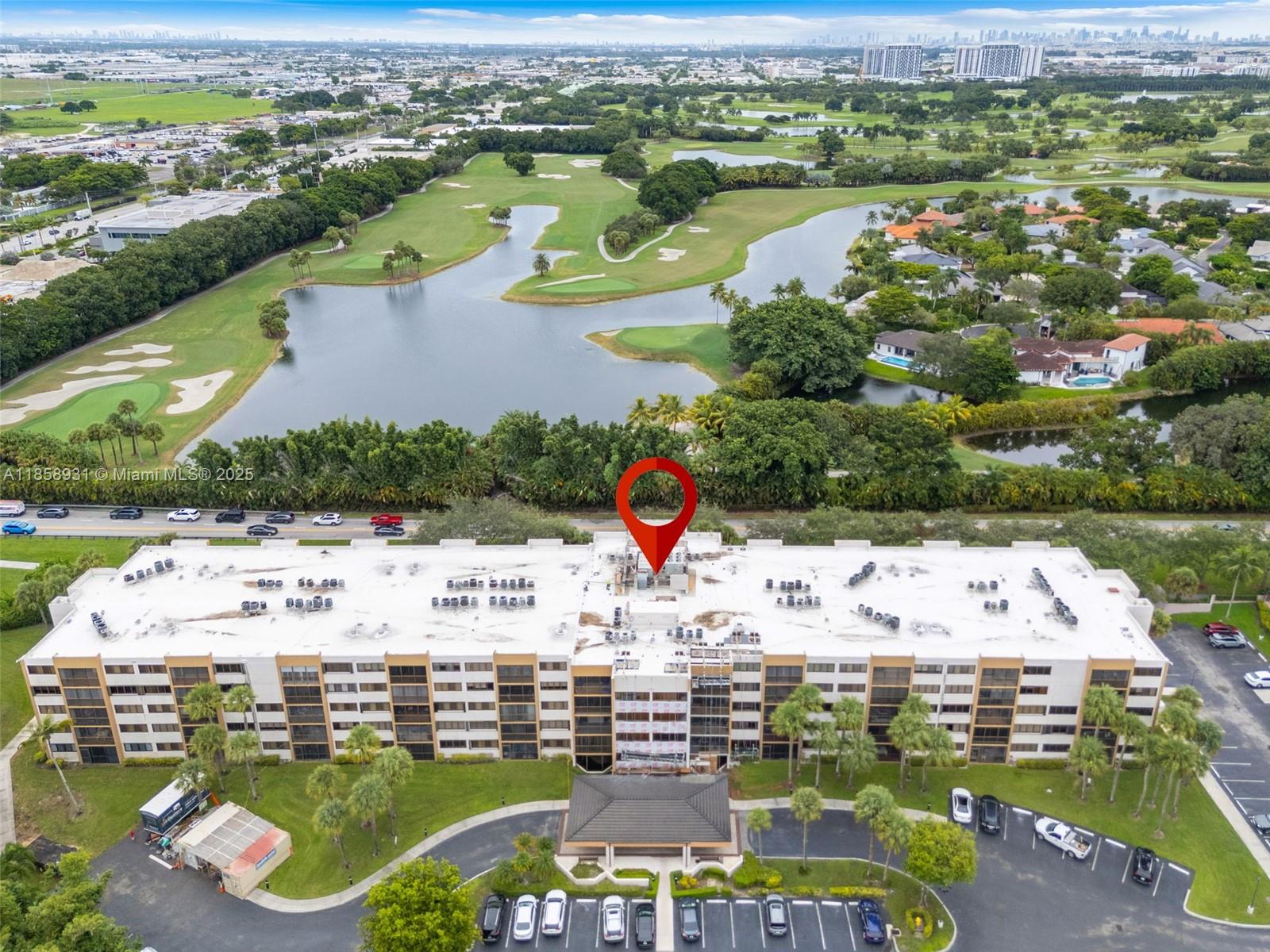 The LARGEST 2 beds 2 baths condo located in the corner of the building with extra windows offering lots of natural light fully renovated. In the desirable Doral Oaks community. Condo offers a comfortable layout with very spacious areas, bedrooms & bathrooms. Unit has bee fully renovated Features include white tile floors, stainless steel appliances, granite countertops, in-unit washer & dryer, & a private screened balcony, smooth walls & ceiling (no popcorn ceilings). Comes with two parking spaces 1 assigned +1 guest. Community amenities include a large pool, well-maintained common areas, & exclusive access to Doral Park Clubhouse with golf, tennis, gym, pool, & ballroom. Conveniently located near major highways, shopping, & dining. Building will be LIKE NEW after renovations are completed