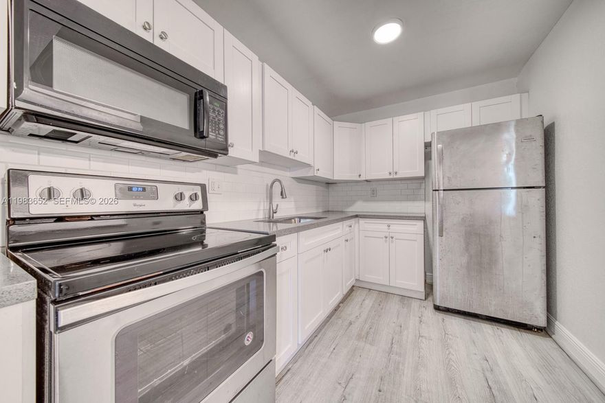 Spacious 2-bedroom, 1-bath condo located on the second floor in a highly convenient area with easy access to the Palmetto Expressway and the Florida Turnpike. The unit features a comfortable layout with generous closet space, a private balcony, and a renovated kitchen. It also includes two assigned parking spaces, a rare convenience in the area. The community offers excellent amenities, including a swimming pool, tennis courts, and a park with a children’s playground. Ideally located close to restaurants, shopping, and highly rated schools. Easy to rent and easy to show. A must see!