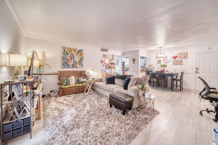 Spacious 2-bedroom, 1-bath condo located on the second floor in a highly convenient area with easy access to the Palmetto Expressway and the Florida Turnpike. The unit features a comfortable layout with generous closet space, a private balcony, and a renovated kitchen. It also includes two assigned parking spaces, a rare convenience in the area. The community offers excellent amenities, including a swimming pool, tennis courts, and a park with a children’s playground. Ideally located close to restaurants, shopping, and highly rated schools. The property is currently rented for $2,100 per month, providing immediate rental income, making it a great investment opportunity or a perfect place to call home. Easy to rent and easy to show. A must see!