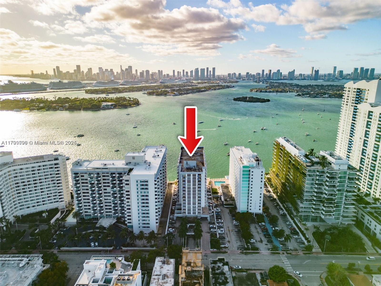 Rental Property at 1228 West Ave 1006, Miami Beach, Miami-Dade County, Florida - Bedrooms: 1 
Bathrooms: 2  - $2,700 MO.
