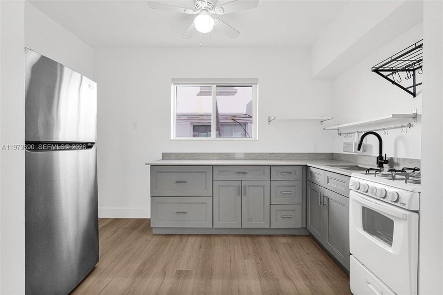 319 80th St, Miami Beach, FL 33141 Amazing Miami Beach location! Just a 1-minute walk to the beach and park, and close to restaurants, shops, and public transportation. Bright apartment in a well-maintained building featuring a flexible dining/office space and plenty of storage. FREE utilities included (WiFi & water). Washer & dryer on site. Easy to show with fast approval. Move-in ready — schedule your showing today!