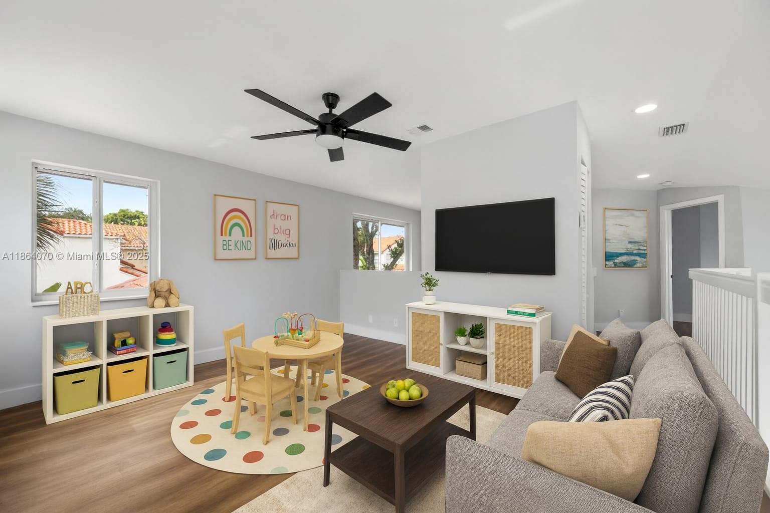 Fully Renovated Lakefront Retreat in Hollywood! Fall in love with this stunning, move-in ready home featuring a brand-new roof, A/C, electrical panel, impact windows & doors, and fresh interior/exterior paint. Inside, enjoy a sun-filled open layout with all-new floors, kitchen cabinets, stainless steel appliances, and designer bathrooms. Every detail has been updated for modern living. A versatile loft offers the perfect space for an office, playroom, or TV room. Enjoy peaceful lake views from nearly every room and a lifestyle that blends comfort, style, and function. Just 12 min to the beach, 5 min to I-95, and close to Downtown, shopping, parks & top-rated schools. Whether for a primary residence or investment, this home delivers style, functionality, and an unbeatable location.