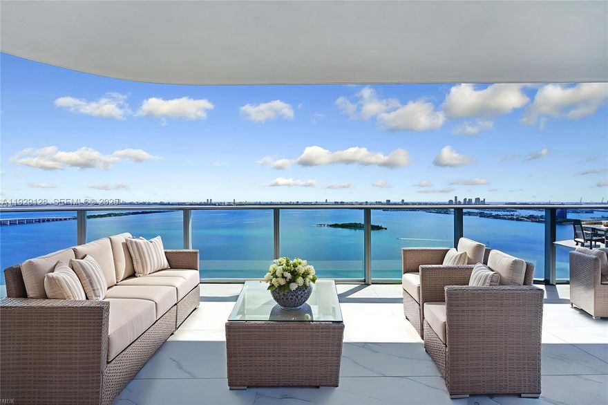 Experience Waterfront Luxury Living – Now Available for Rent!
Residence 2901 offers an exclusive coastal lifestyle with breathtaking, unobstructed views of Biscayne Bay, the Atlantic Ocean, and Miami’s iconic skyline. Wake up to spectacular sunrises streaming through floor to ceiling windows that illuminate this expansive 4-bedroom + office, 5-bath home, complete with maid’s quarters and $100K in designer upgrades.
Enjoy the convenience of two private elevator entrances, two premium parking spaces, custom closets, upgraded blinds, and a thoughtfully enhanced layout designed for comfort and sophistication. Each bedroom features its own spa-inspired en-suite bath, while the versatile den can serve as an office, media room, or guest area perfect for modern living.

This residence is part of one of Miami’s most desirable waterfront communities, offering world class amenities, a vibrant atmosphere, and an unbeatable location just minutes from top dining, shopping, cultural venues, and the best Miami has to offer.

Live the lifestyle you deserve—exclusive, serene, and endlessly scenic.