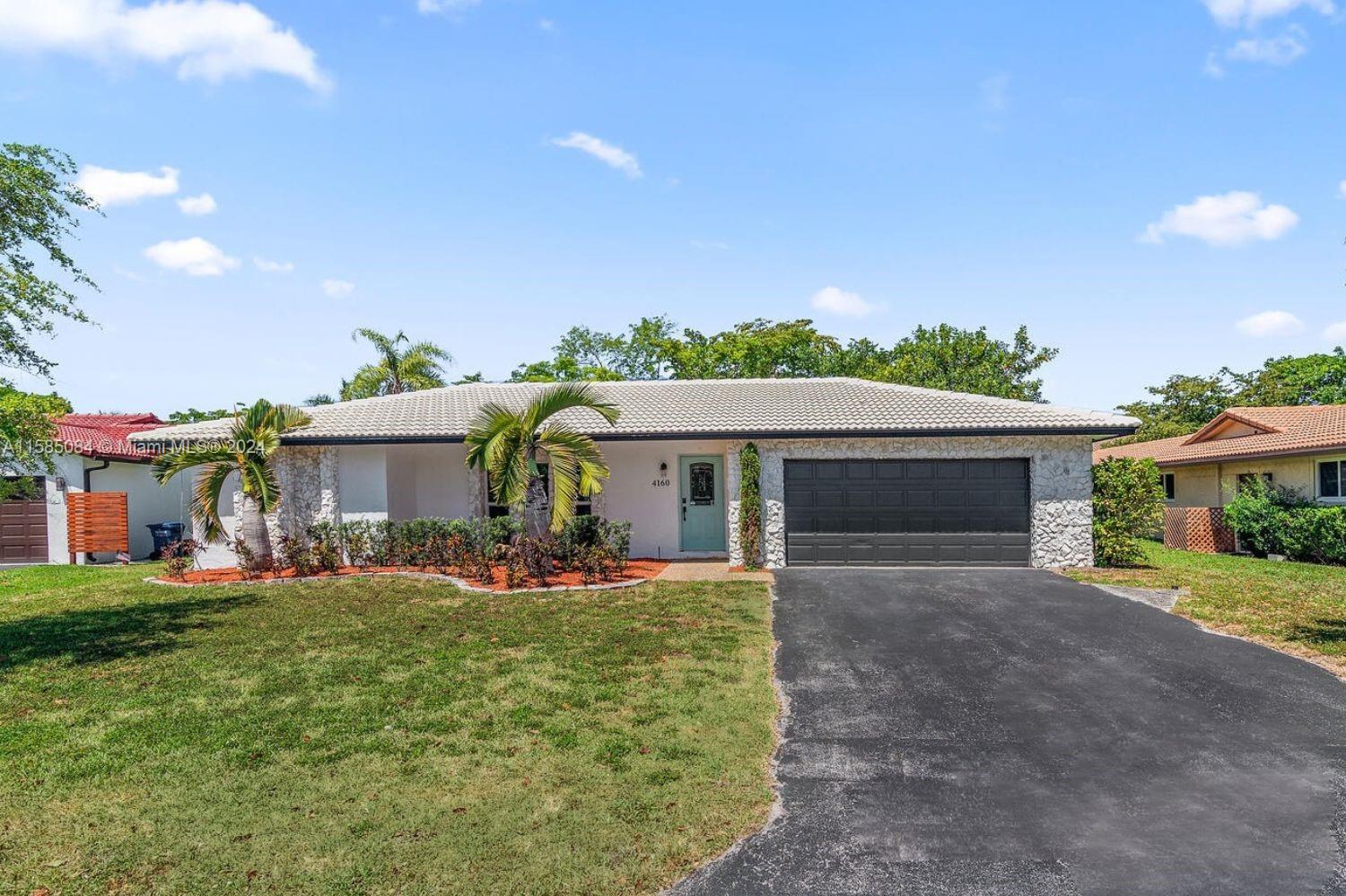 Property for Sale at 4160 Nw 113th Ave, Coral Springs, Broward County, Florida - Bedrooms: 3 
Bathrooms: 2  - $650,000