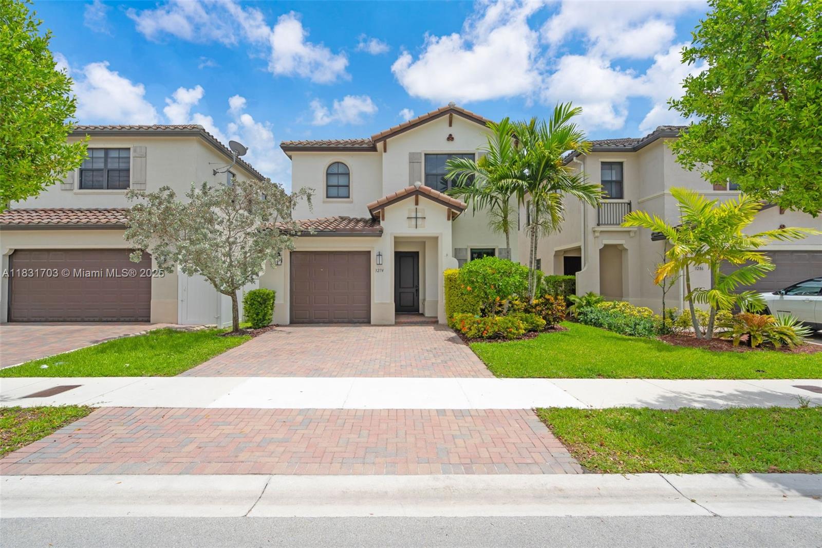 Don’t miss this rare opportunity! Impeccable, move-in ready home in gated Bonterra, Hialeah. Freshly painted four beds, three baths, two master suites (one upstairs, one downstairs). Bright open layout, modern kitchen with granite counters, stainless steel appliances, and plenty of cabinets. Upstairs features a spacious family loft, plus a laundry room equipped with a new washer and dryer. Private fenced backyard perfect for outdoor living. Enjoy resort amenities, including a clubhouse, pool, gym, soccer and basketball courts, a kids' playground, and 24/7 security. Excellent schools are nearby, and there is easy access to Palmetto, 826, 836, and the Turnpike. Easy to show!
