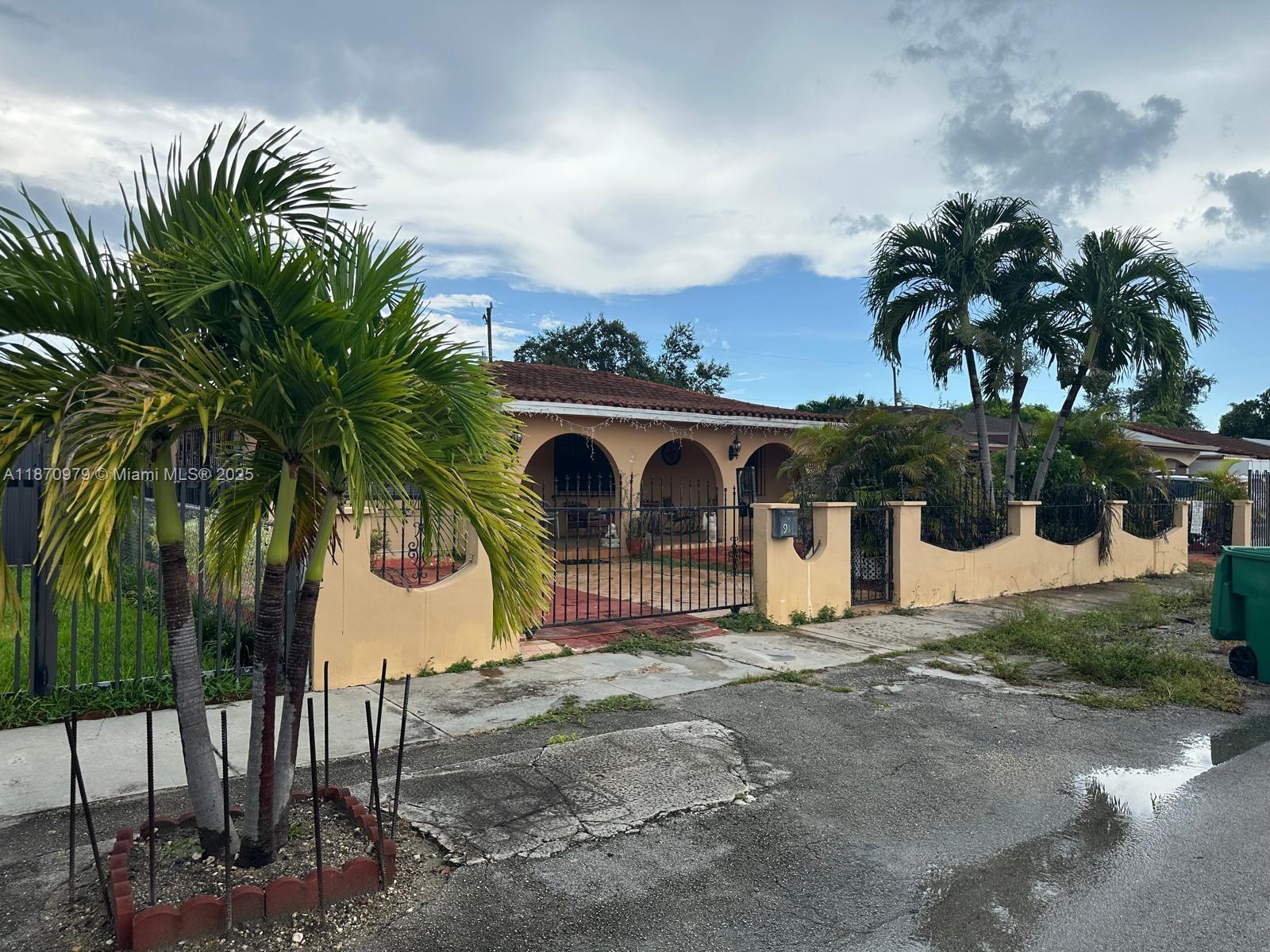 This 3,100+ sq.ft. home, set on a 6,660 sq.ft. lot, offers outstanding potential for renovation or redevelopment in one of Miami’s most sought-after neighborhoods. Originally built in 1947, the property features a covered terrace, pergola, outdoor kitchen, and lush tropical landscaping.
A separate 1/1 unit at the rear provides flexibility and could be rented for additional income.
The current asking price already reflects the significant work the property needs. By property size and location alone, the value should be much higher, creating an opportunity for investors to unlock substantial upside.
Ideal for investors looking to add value or developers envisioning a custom build. Properties with this combination of size, location, and income potential are a rare find!