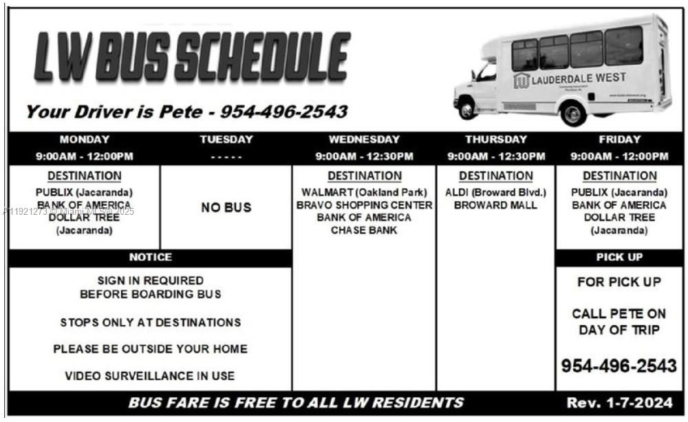 LAUDERDALE WEST CONDO NO - Residential Lease