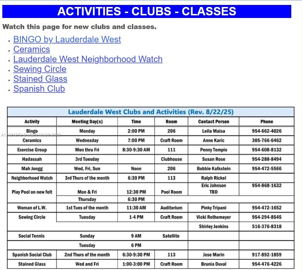 LAUDERDALE WEST CONDO NO - Residential Lease