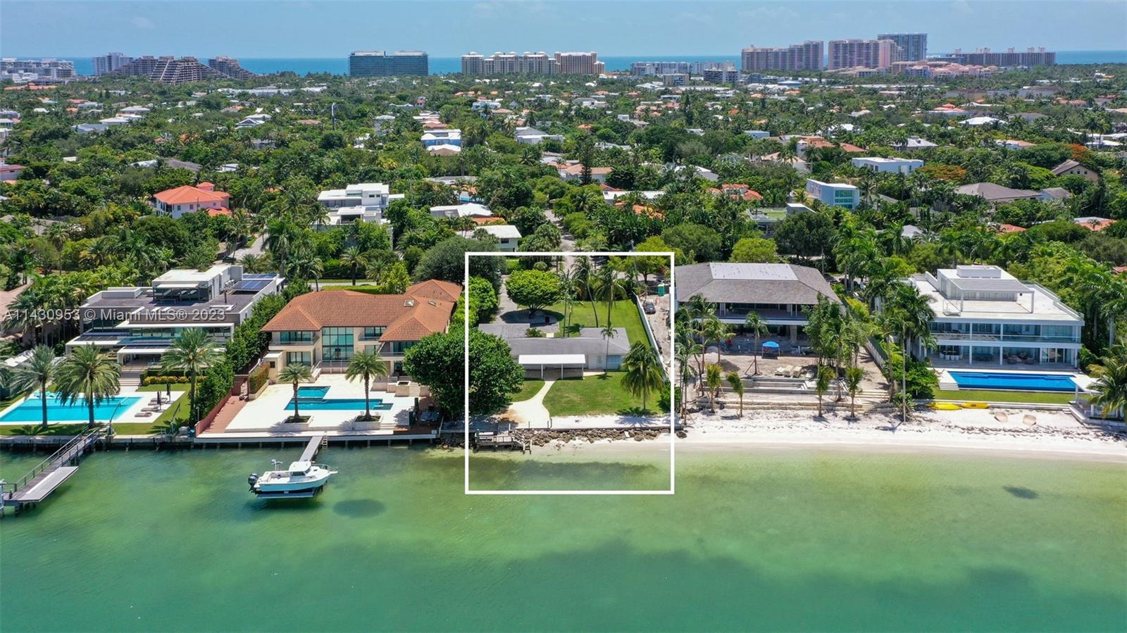 Property for Sale at 398 Harbor Dr, Key Biscayne, Miami-Dade County, Florida - Bedrooms: 3 
Bathrooms: 3  - $22,000,000
