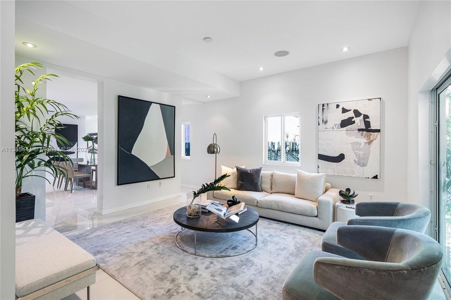 Another Collectable Property!! Discover an extraordinary living experience at 4415 North Bay Road, an estate home located on Upper North Bay in Miami Beach. This spacious home features an open floorplan with four bedrooms with en-suite bathrooms spread over 3,271 interior square feet of living space including a one-car garage. Relax and unwind by the pool and jacuzzi, or enjoy the quite neighborhood, surrounded by $30M+ waterfront mansions. Centrally located in Miami Beach with easy access to Restaurants, Beaches, Bal Harbour, Schools, Lincoln Road, Design District and Brickell.