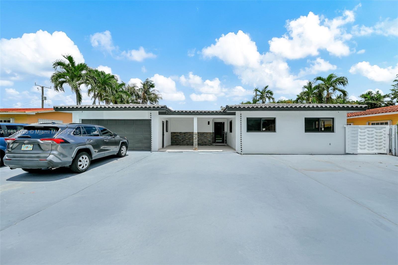 Welcome to this beautifully maintained 4-bedroom, 3-bathroom home located in the heart of Hialeah, but it belongs to unincorporated Miami-Dade County. This property features tile flooring throughout, an updated kitchen with modern finishes, and fully renovated bathrooms.
Enjoy the peace of mind and energy efficiency of impact windows and doors. Step outside to your own private oasis with a fully equipped outdoor kitchen—perfect for entertaining family and friends all year round.
The home also offers a huge driveway with ample parking space, ideal for multiple vehicles.
Don’t miss the opportunity to own this versatile and spacious property in a sought-after location!