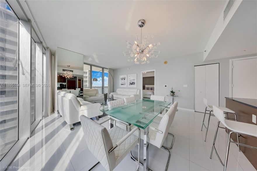 Experience the best of Miami luxury living in this stunning waterfront condo offering residents privacy, as it is located at the end of the hallway, with a split bedroom floor plan and wraparound views of Biscayne Bay, Port of Miami, Downtown Miami and Brickell. 4710 has been repainted, professionally cleaned, and updated with new modern plush furniture for the living room and entryway and new bathroom decor and bedding sets matching the apartment's white and silver theme. Expect stone countertops, Wolf and Bosch appliances, and floor-to-ceiling high-impact windows with blackout curtains. Amenities include indoor and outdoor pools, hot tub, boat dock, state-of-the-art gym and spa, two bayside restaurants, and direct access to the Brickell boardwalk. Good news! The worst part of the building's stucco upgrade process is over: the stucco demolition has been 100% completed. Former Tenants loved the unit so much they extended their Lease until early 2026. 4710 is now ready to welcome its new Tenant!