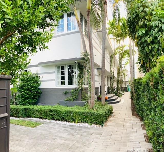 Modern Miami Beach living at 1211 Euclid Avenue. Unit 11 is a 2-bedroom, 2-bathroom unit on second floor with 715 square feet of space that features a gourmet kitchen with stainless steel appliances including a dishwasher, in unit washer/dryer, stunning modern finishes and central A/C. Located in the Flamingo/Lummus area, residents will enjoy a vibrant neighborhood located right in the heart of South Beach! You'll have access to the beach, amazing restaurants, bars, art galleries and shopping! Also, conveniently situated near the MacArthur Causeway and I-95. Water and sewer is included. First, Last & Security Required for move in.