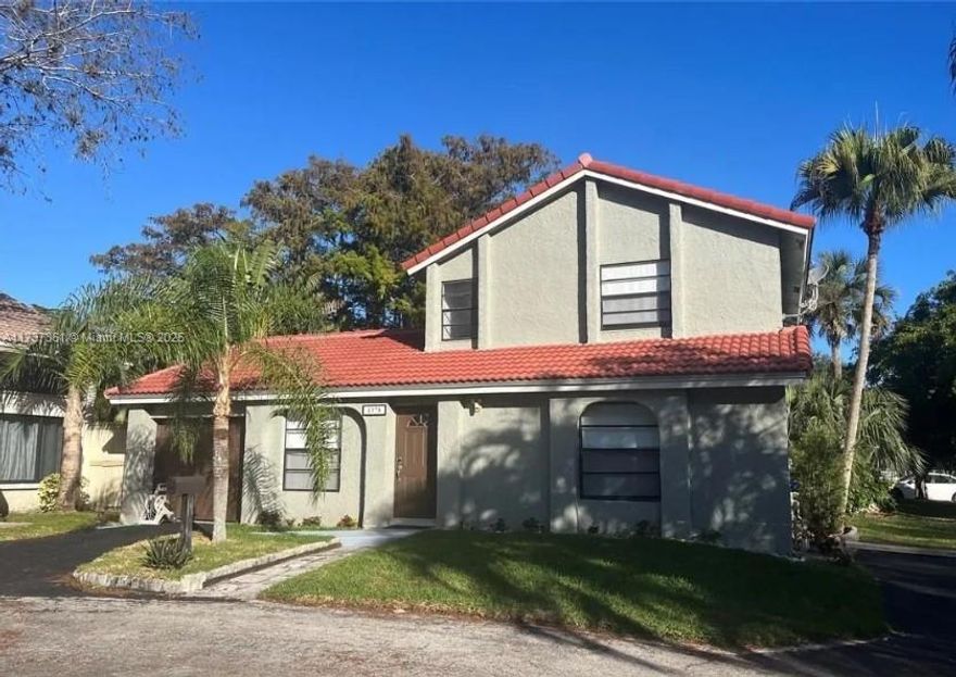SELLER FINANCE AVAILABLE! Why rent when you can own this turn-key, 4/2 pool home with no HOA that sits on a cul-de-sac in a highly sought after neighborhood of Ramblewood in Coral Springs, FL.  Updated kitchen and has plenty storage space.  Roof 2019, Air handler 2020, newer electrical panels, water heater 2017, pool resurfaced 2019, travertine pavers 2019.  This home features tile throughout all living areas and laminate wood flooring in the bedrooms rooms. Large master bedroom on the first floor includes spacious walk- in closet and one car garage.