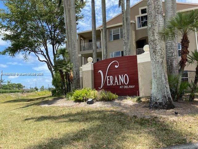 Beautiful and charming condo, 1/1 is available as the perfect investment opportunity and comes with a one car garage. Ceramic tile in the kitchen and bath, laminate flooring in the living room and bedroom, with walk in closets. This a lovely, gated community with fitness center, community pool, car wash station, basketball courts, tennis courts and more. Close to I95 and Delray downtown where the nightlife is amazing, full of restaurants and close to the beach. Unit is currently leased for $1,900 until March 2026. and garage is being leased at $100 per month. Purchase is subject to lease only. Submit your offer today! This place won't last!