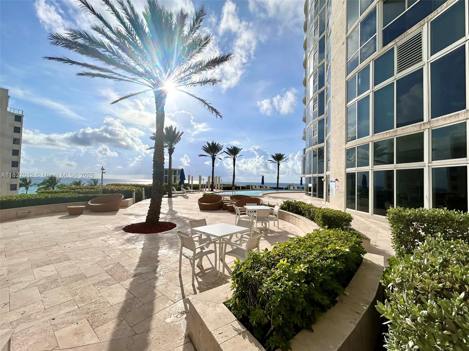 Live the ultimate beachfront lifestyle in this spacious 2-bedroom, 2-bath residence at Ocean Four. Located on the 5th floor, this unique unit offers direct access to the pool, beach, restaurant, and fitness center, no elevator needed! Ocean Four is a prestigious oceanfront condominium with full beach service, valet, 24-hour security, and an on-site restaurant. The unit features a modern split floor plan, a well-equipped kitchen with premium appliances, and a large private balcony — perfect for relaxing or entertaining. Unbeatable location in the heart of Sunny Isles Beach, offering everything you could ask for within walking distance: restaurants, cafes, shops, supermarkets, pharmacies, and more. Whether you're looking for a full-time residence, vacation getaway, or investment property.