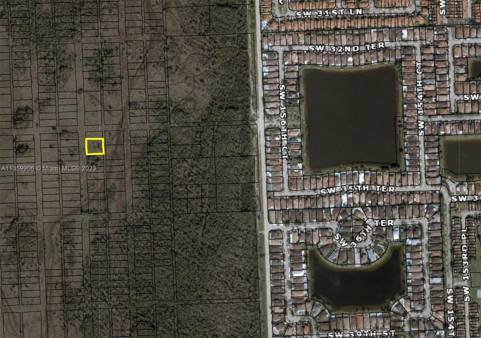 JUST REDUCED! Double Lot 13200sf. Great investment opportunity to own land located in the upcoming South West Kendall area. Very close to many existing residential communities, schools, shopping centers and churches. The area is just West of SW 157 Ave and and Coral Way. Take advantage of this low pricing. Awaiting specific zone - acreage not yet classified.