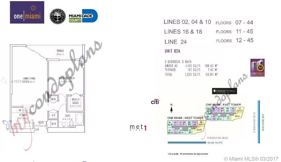 ONE MIAMI WEST CONDO - Residential Lease