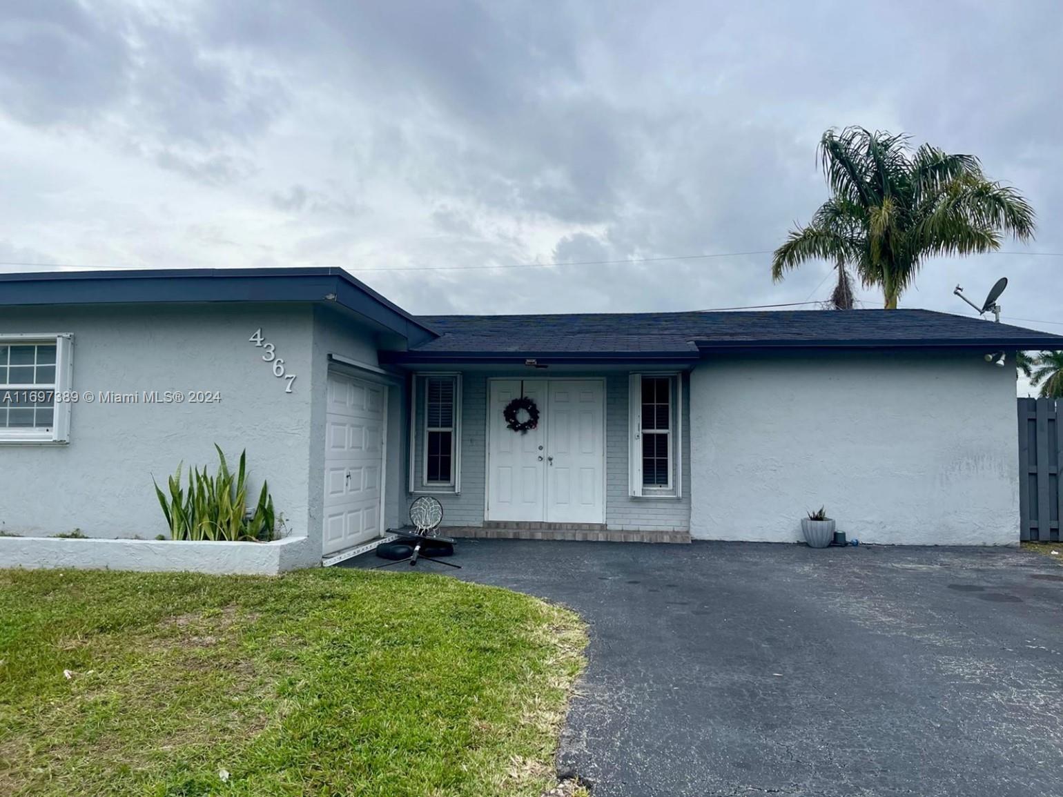 4367 Nw 113th Ter Ter, Tamarac, Broward County, Florida - 3 Bedrooms  
2 Bathrooms - 