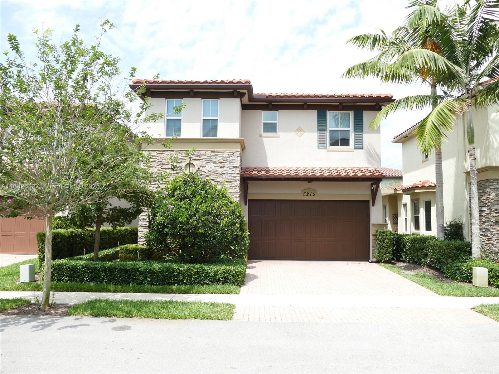 Beautiful single-family Home in Davie with Large 5 bedrooms, 3 1/2 bathrooms, Master bedroom with loft that can be converted into a 6th bedroom/OFFICE. Open concept kitchen, Granite countertops with plenty of cabinet space, stainless steel appliances, impact windows, two car garage, community pool, fitness room, Tot lot. Quiet neighborhood, near dining, shopping and social attractions, Highly rated public and private schools nearby. Close to Hard Rock Cafe, minutes away from major roads 595, Fl Turnpike and I95