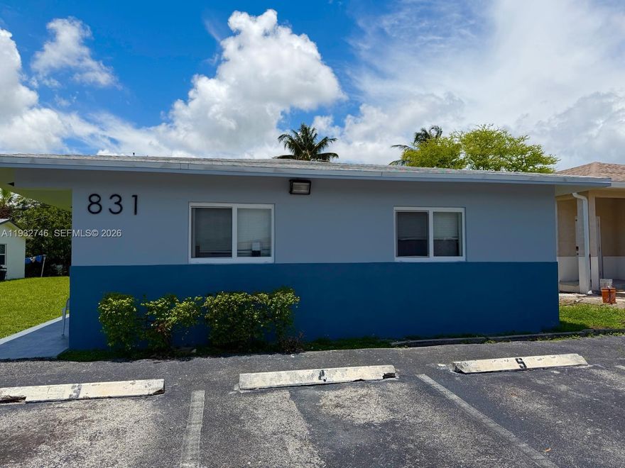 Location location location !!! Ready income fourplex 2 minutes from th Fort  Lauderdale downtown and 5 minutes from las Olas Blvd restaurants beach bars and more 
Growing area with developments around already finished. 
Only few multifamily in the area don’t miss the opportunity!!!!