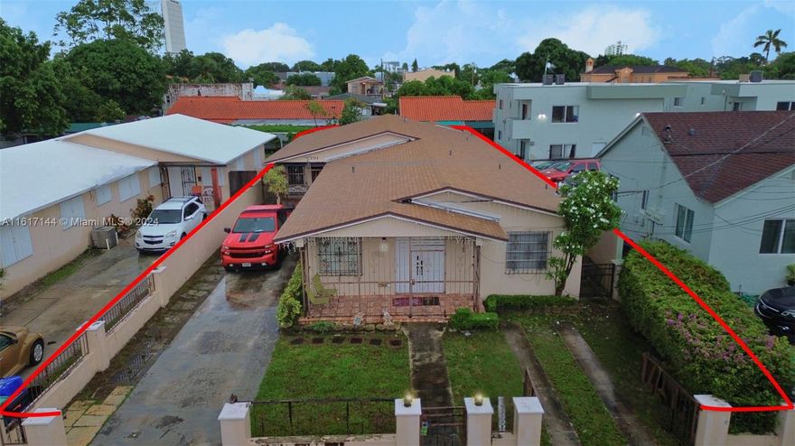 Prime Investment Opportunity: Income-Generating Duplex in Little Havana. Meticulously maintained duplex, each unit boasts 3b/2b, complete with private entrances, separate water, electrical meters & plenty of parking. With a new roof installed in 2020 and a state-of-the-art 2021 A/C unit in Unit B, this property is built for lasting value. Currently rented below market value, there’s significant potential for increased rental income. Key features include a secure CBS wall surrounding the property, CBS storage in the backyard, & an elevated concrete foundation. Each unit has its own washer and dryer. Conveniently located near highways, public transportation, downtown Miami, Brickell, Miami Airport, Wynwood shopping, supermarkets, and dining. Ideal for savvy investors seeking strong returns.
