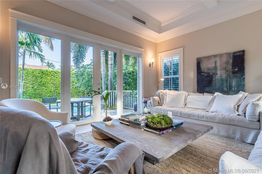 Enjoy this fabulous house and lots of privacy with 5 bedrooms, 5 1/2 bathrooms. Spacious outdoor space with covered terrace, and garage. Ample space to entertain with pool. This unit is a 3,774 square feet under air. Wood and marble floor throughout with dining room separated from the living room and family room. Spacious kitchen with granite counter tops, upgraded cabinetry and stainless appliances. Must see it!!