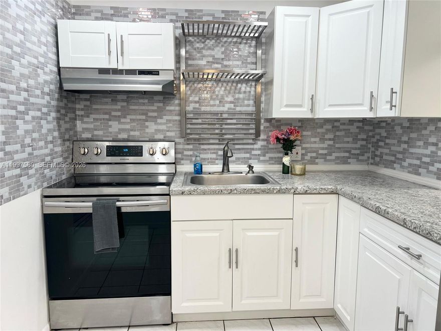 Beautifully renovated 1-bedroom, 1-bath condo located on the first floor in a desirable 55+ community in Tamarac. This move-in ready unit features a fully remodeled kitchen with modern finishes, updated flooring throughout, and a bright, open living space.

Enjoy peaceful mornings and relaxing evenings with a stunning lake view right from your unit—a true highlight of this home. The ground-floor location offers easy access with no stairs, perfect for convenience and comfort.

Laundry room conveniently located right next door, adding extra ease to your daily routine.

Ideally located just 15 minutes from Sawgrass Mills, offering world-class shopping, dining, and entertainment. The community is well-maintained and provides a quiet, friendly atmosphere perfect for active adults, with close proximity to shops, restaurants, medical facilities, and major highways.

Don’t miss this opportunity to enjoy a beautifully updated home with serene lake views in a prime location!