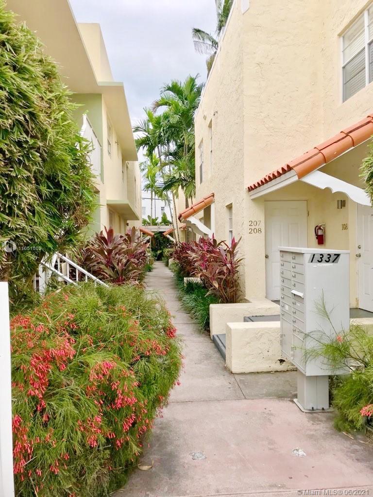 Beautiful one bedroom condo studio located in a desirable Art Deco building in South Beach. Tile flooring throughout, remodeled and ready to move-in. Great location!