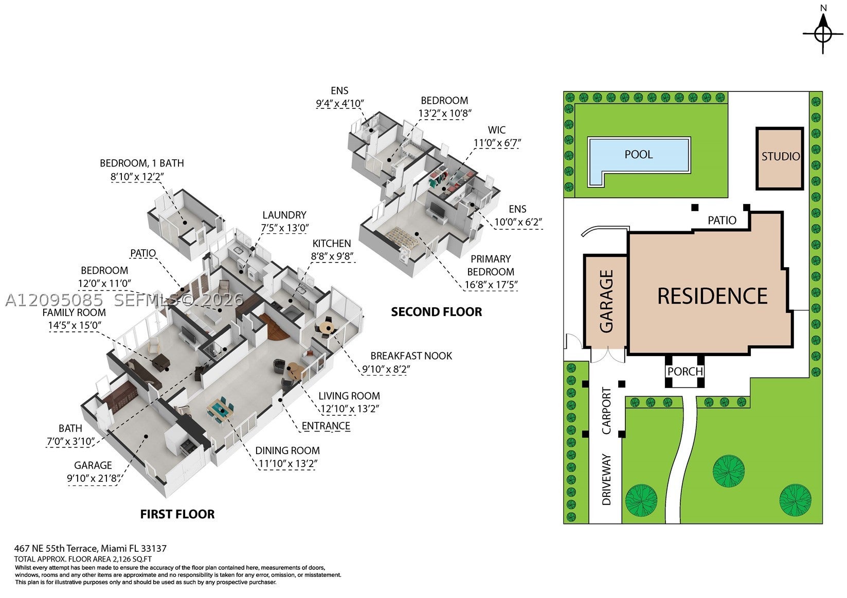467 NE 55th Ter, Miami, FL, 33137/$2,895,000 2 467 NE 55th Ter