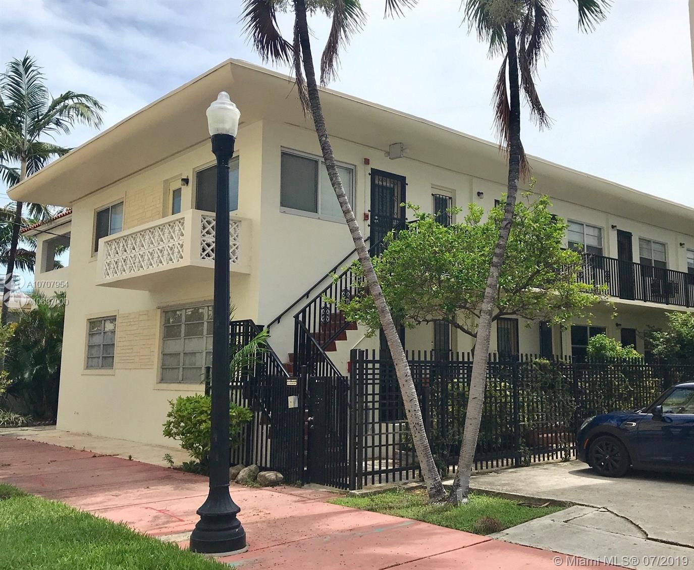 Location, location, location!! 3 blocks from the ocean in the quiet & prestigious SOUTH OF FIFTH. Garden building blocks from everywhere: beach, shops, restaurants, supermarket, and much more!! Furnished studio with update SS kitchen & bathroom. Huge walking closet, nice floors. Washer & dryer inside the unit. Available for 1 year lease only (No short terms) Street residential parking.