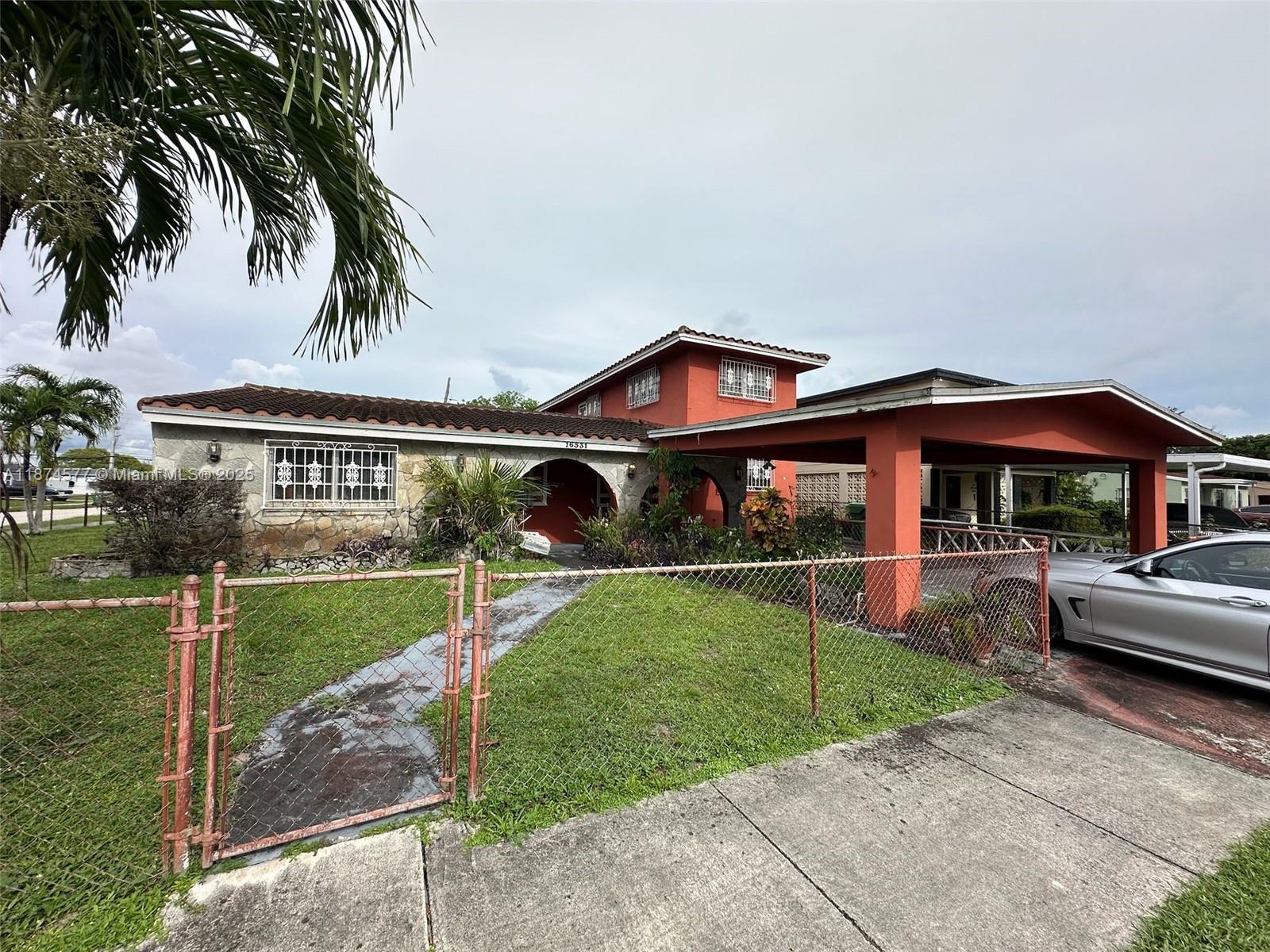 Oversized property in the heart of opa locka! 8 bedroom 4 bathrooms, matches public records as well! CASH ONLY DEAL, please see broker remarks.