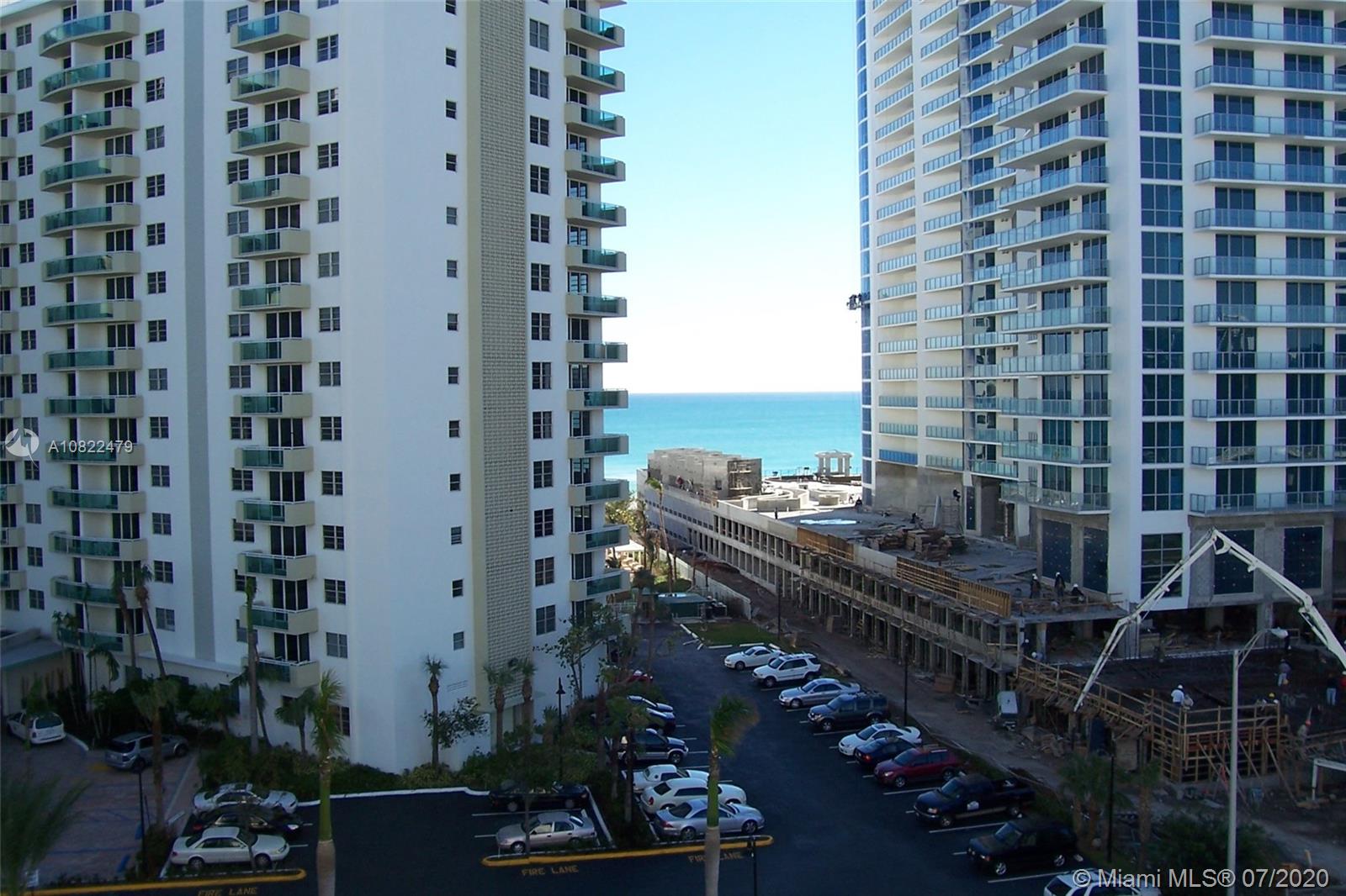 Ocean and Intracoastal View! 1 Bedroom/1.5 Bathroom, Euro Style Kitchen, Granite, Diagonal Tile in Living and Dining, Carpet in Bedroom. Huge Pantry (bonus room) and additional area for office or storage in Kitchen. Direct Access to sister building on Ocean side with Resort Amenities, Fitness Center, Heated Pools, Massage Rooms, Steam, Pool Side Cabanas, Spa, Tiki Bar, 24 Hour Security, Concierge, Valet, Convenience Store, Business Center & more... Rent includes A/C, Basic Cable, Water, Wi-Fi & Parking. Live the lifestyle!