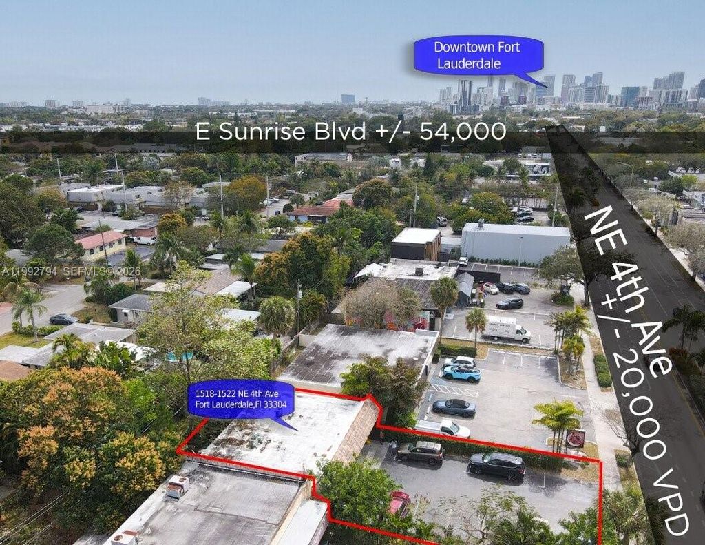 Photo of 1518-1522 NE 4th Ave, Fort Lauderdale, FL 33304 (MLS # A11992794)