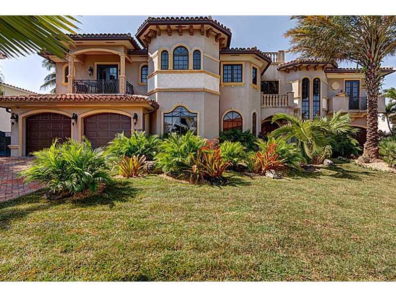 MEDITERRANEAN MASTERPIECE Custom built in 2007, magnificent spacious fam home perfect for easy indoor/outdoor living & lavish entertaining! Features wide bay views from pool/spa & almost every high impact window, 110' on water, all 1st class finishes, hug e gourmet kitch w/brkfast & fam room, mrble & wood flrs, Mstr Suite w/Morning Kitch, elevator, billiard room w/bar, office, wrap around terraces, emergency generator, security system, SurroundSound. Exc loc Shops, Dining, beaches, I95, Schools, worship.