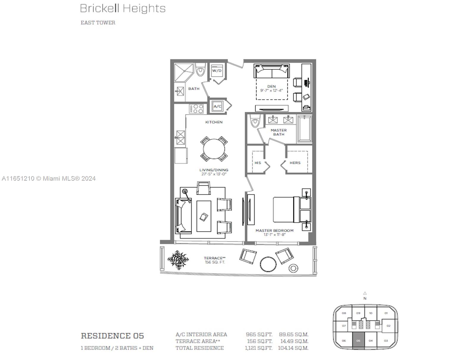 BRICKELL HEIGHTS EAST - Residential Lease